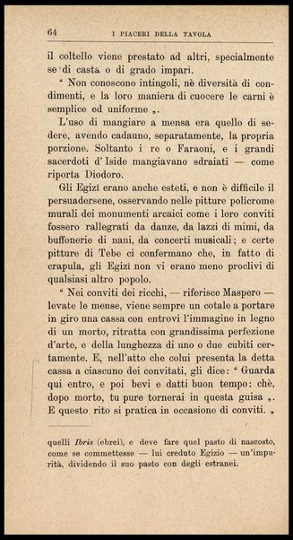 I piaceri della tavola : contributo alla storia della cucina e della mensa / Alberto Cougnet