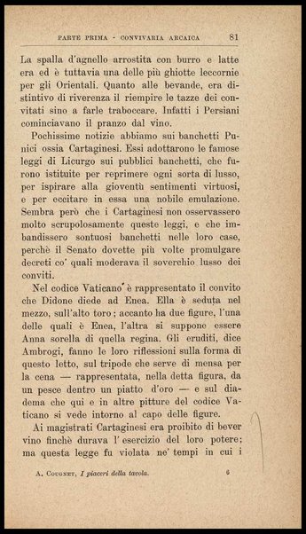 I piaceri della tavola : contributo alla storia della cucina e della mensa / Alberto Cougnet