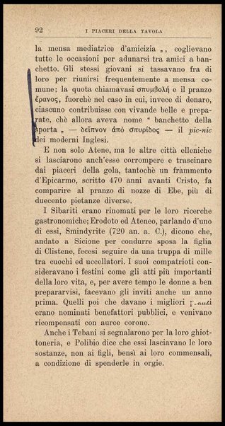 I piaceri della tavola : contributo alla storia della cucina e della mensa / Alberto Cougnet