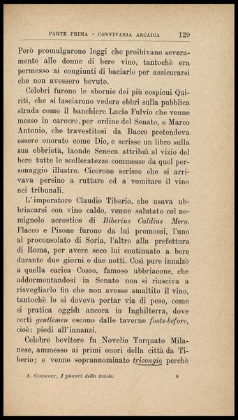 I piaceri della tavola : contributo alla storia della cucina e della mensa / Alberto Cougnet