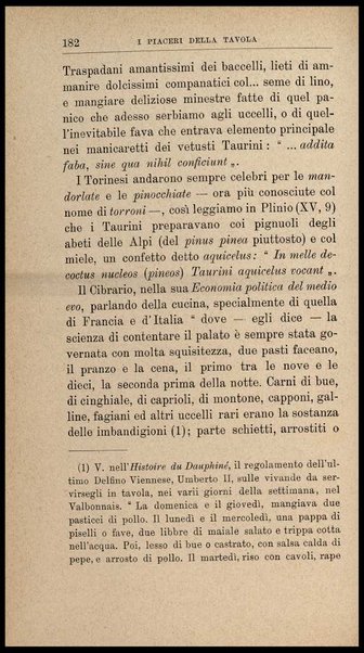 I piaceri della tavola : contributo alla storia della cucina e della mensa / Alberto Cougnet