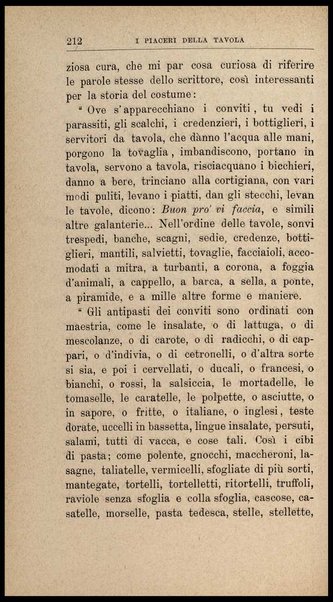 I piaceri della tavola : contributo alla storia della cucina e della mensa / Alberto Cougnet