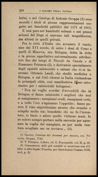 I piaceri della tavola : contributo alla storia della cucina e della mensa / Alberto Cougnet