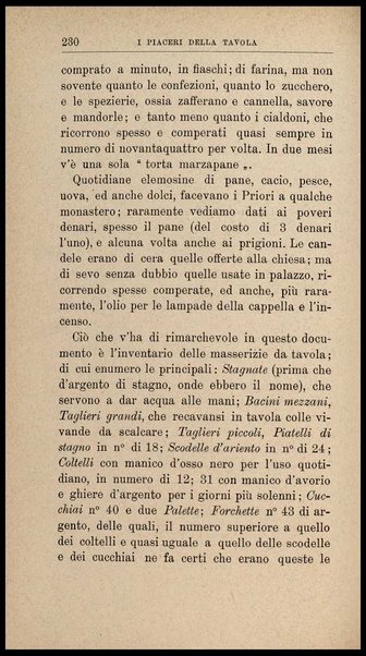 I piaceri della tavola : contributo alla storia della cucina e della mensa / Alberto Cougnet