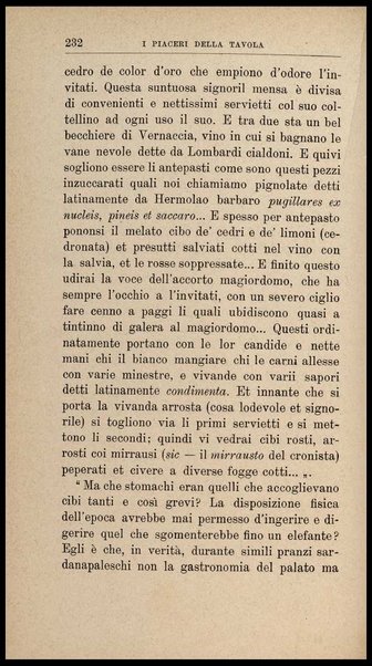 I piaceri della tavola : contributo alla storia della cucina e della mensa / Alberto Cougnet