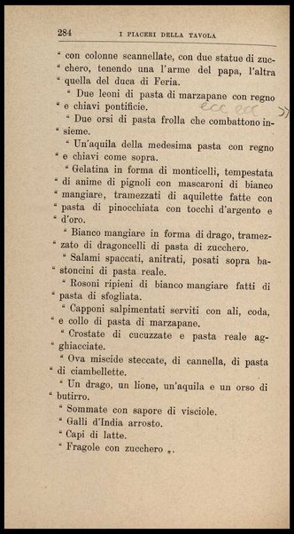 I piaceri della tavola : contributo alla storia della cucina e della mensa / Alberto Cougnet