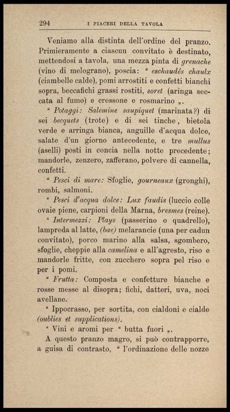 I piaceri della tavola : contributo alla storia della cucina e della mensa / Alberto Cougnet