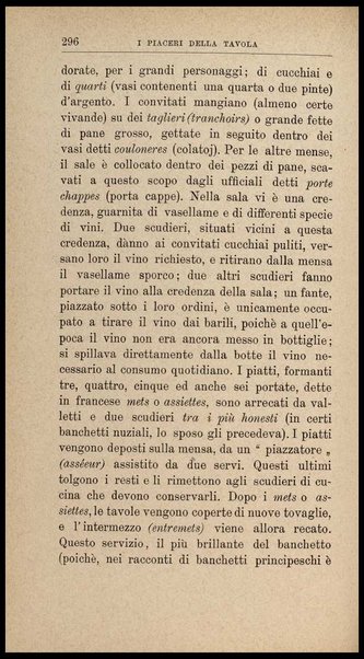 I piaceri della tavola : contributo alla storia della cucina e della mensa / Alberto Cougnet