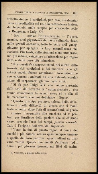 I piaceri della tavola : contributo alla storia della cucina e della mensa / Alberto Cougnet