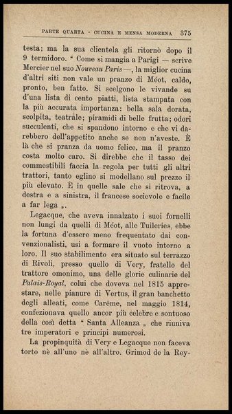 I piaceri della tavola : contributo alla storia della cucina e della mensa / Alberto Cougnet