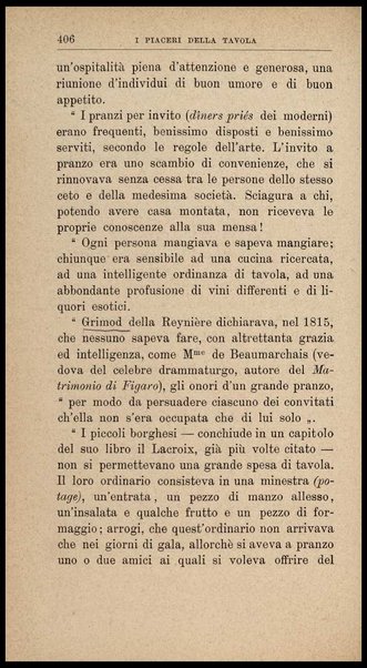 I piaceri della tavola : contributo alla storia della cucina e della mensa / Alberto Cougnet