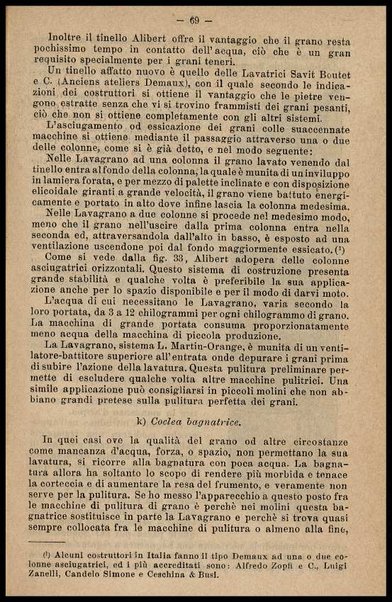 L'industria dei molini : costruzione, impianti, macinazione / di C. Siber Millot