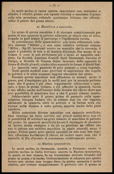 L'industria dei molini : costruzione, impianti, macinazione / di C. Siber Millot