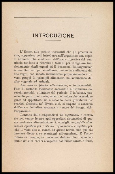 Dei cibi dell' uomo secondo le leggi dell'igiene e della fisiologia / studio del dottore Silvio Belotti