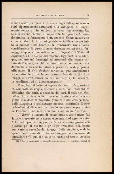 Dei cibi dell' uomo secondo le leggi dell'igiene e della fisiologia / studio del dottore Silvio Belotti