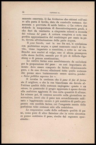 Dei cibi dell' uomo secondo le leggi dell'igiene e della fisiologia / studio del dottore Silvio Belotti