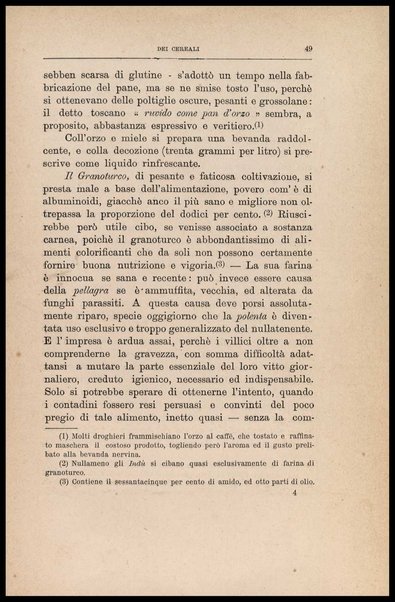 Dei cibi dell' uomo secondo le leggi dell'igiene e della fisiologia / studio del dottore Silvio Belotti