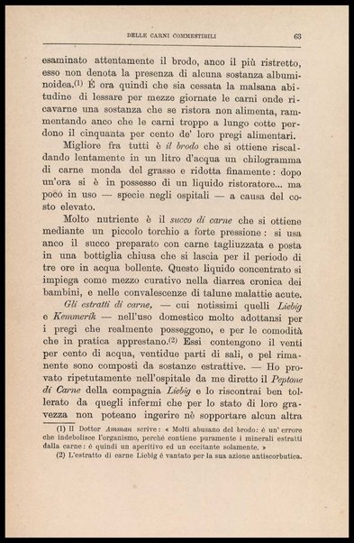 Dei cibi dell' uomo secondo le leggi dell'igiene e della fisiologia / studio del dottore Silvio Belotti