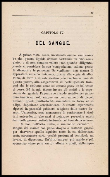 Dei cibi dell' uomo secondo le leggi dell'igiene e della fisiologia / studio del dottore Silvio Belotti
