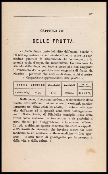Dei cibi dell' uomo secondo le leggi dell'igiene e della fisiologia / studio del dottore Silvio Belotti