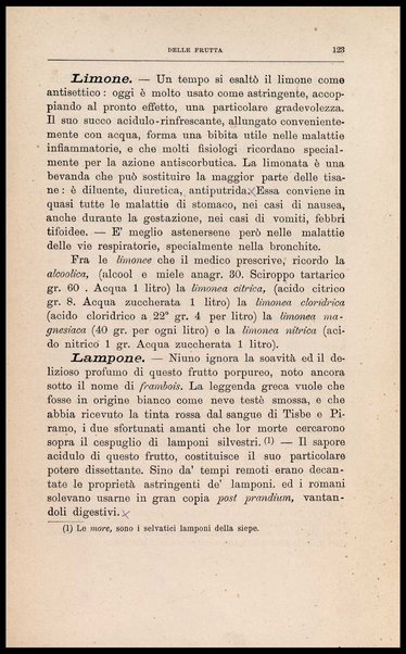 Dei cibi dell' uomo secondo le leggi dell'igiene e della fisiologia / studio del dottore Silvio Belotti