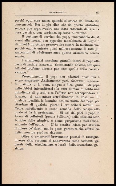 Dei cibi dell' uomo secondo le leggi dell'igiene e della fisiologia / studio del dottore Silvio Belotti