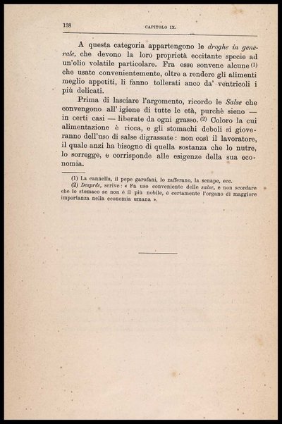 Dei cibi dell' uomo secondo le leggi dell'igiene e della fisiologia / studio del dottore Silvio Belotti