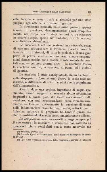 Dei cibi dell' uomo secondo le leggi dell'igiene e della fisiologia / studio del dottore Silvio Belotti