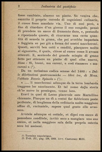 Industria del pastificio : storia, fabbricazione... / Renato Rovetta
