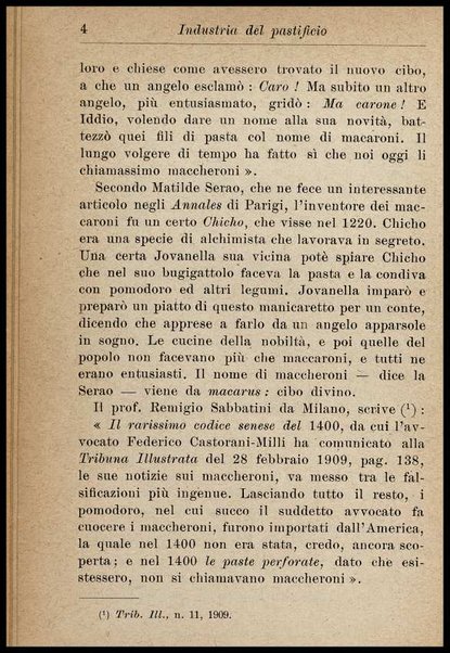 Industria del pastificio : storia, fabbricazione... / Renato Rovetta