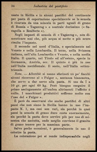 Industria del pastificio : storia, fabbricazione... / Renato Rovetta