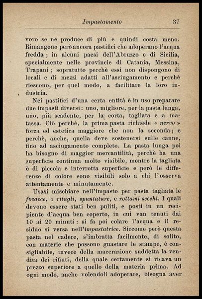 Industria del pastificio : storia, fabbricazione... / Renato Rovetta