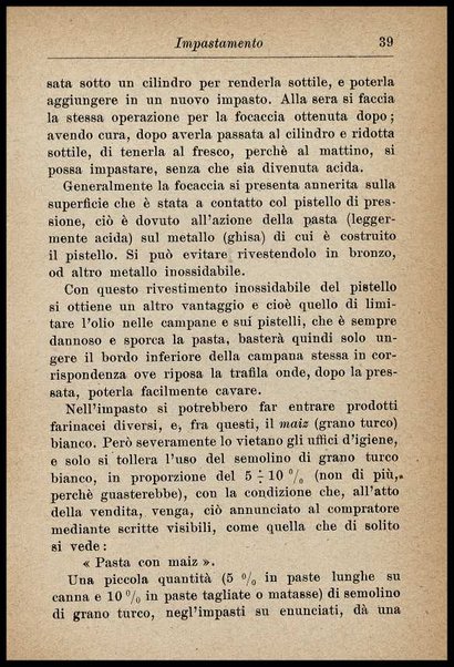 Industria del pastificio : storia, fabbricazione... / Renato Rovetta