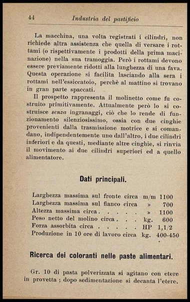 Industria del pastificio : storia, fabbricazione... / Renato Rovetta