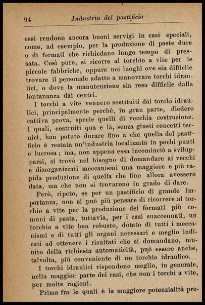 Industria del pastificio : storia, fabbricazione... / Renato Rovetta