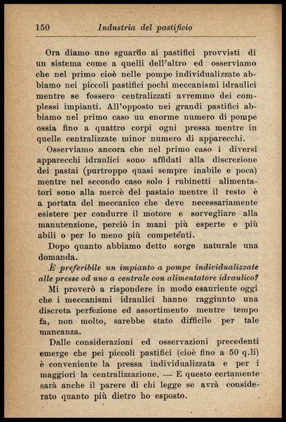 Industria del pastificio : storia, fabbricazione... / Renato Rovetta