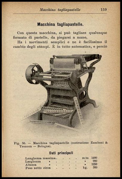 Industria del pastificio : storia, fabbricazione... / Renato Rovetta