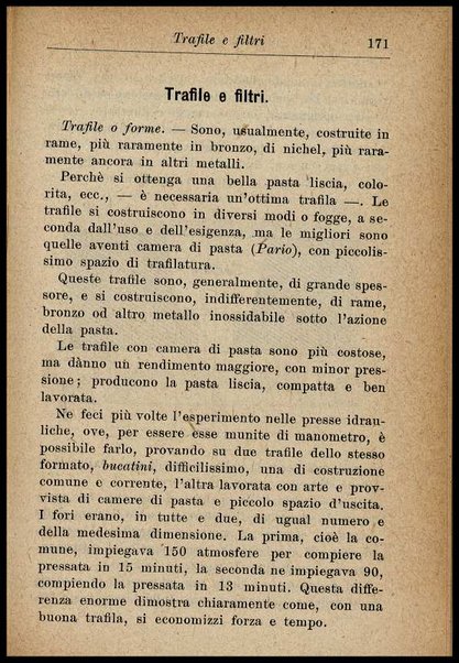 Industria del pastificio : storia, fabbricazione... / Renato Rovetta