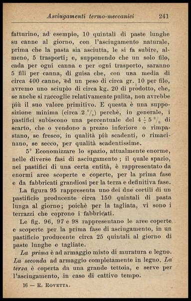 Industria del pastificio : storia, fabbricazione... / Renato Rovetta