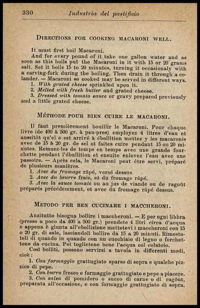 Industria del pastificio : storia, fabbricazione... / Renato Rovetta