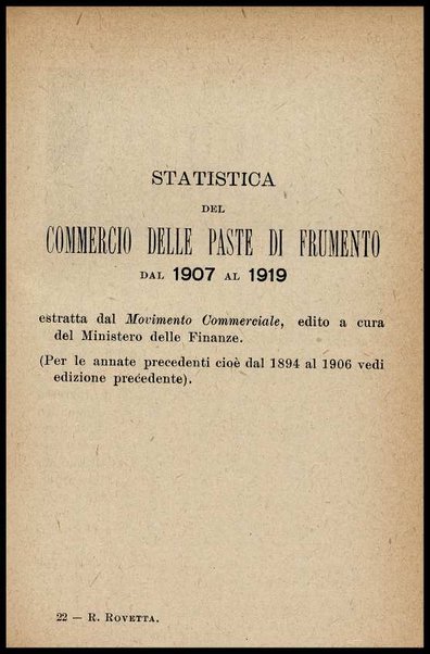 Industria del pastificio : storia, fabbricazione... / Renato Rovetta