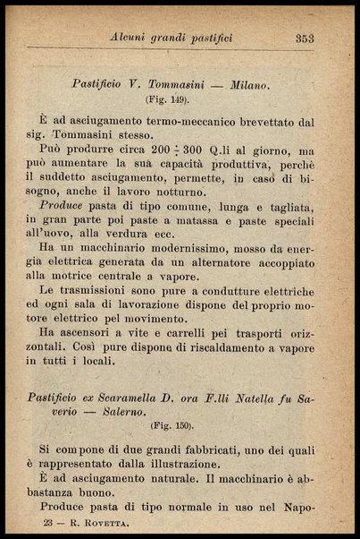 Industria del pastificio : storia, fabbricazione... / Renato Rovetta