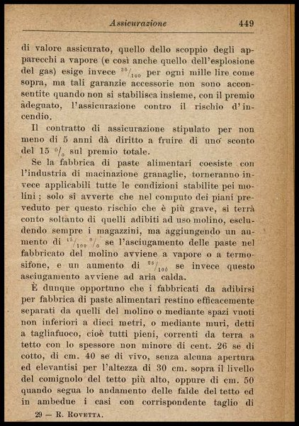 Industria del pastificio : storia, fabbricazione... / Renato Rovetta