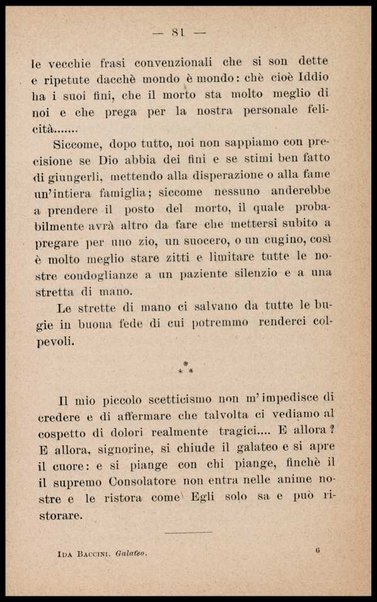 Lo spirito del Galateo e il Galateo dello spirito / Ida Baccini