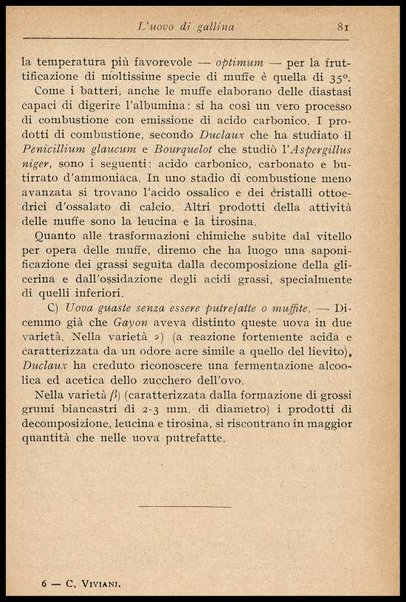 L'uovo di gallina : processi di conservazione e commercio / C. Viviani