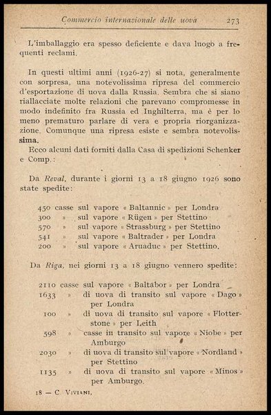 L'uovo di gallina : processi di conservazione e commercio / C. Viviani