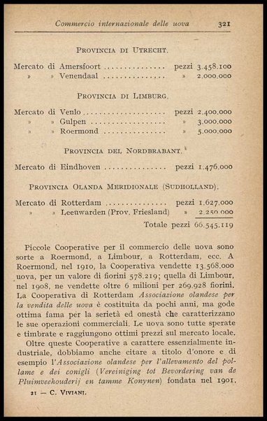 L'uovo di gallina : processi di conservazione e commercio / C. Viviani