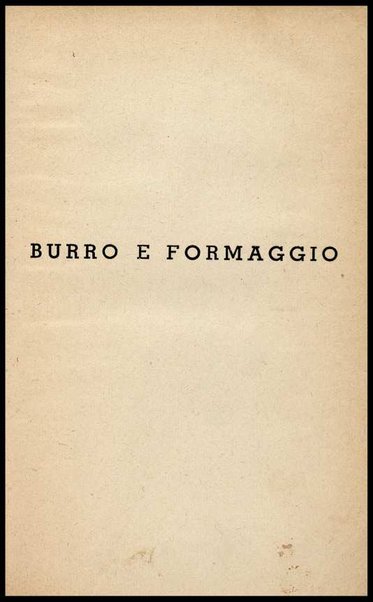 2: Burro e formaggio / Giuseppe Fascetti