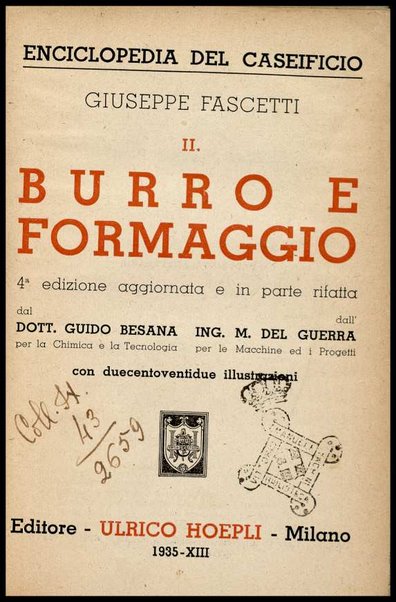 2: Burro e formaggio / Giuseppe Fascetti