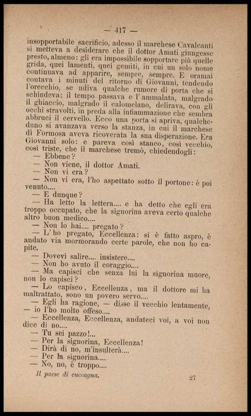 Il paese di cuccagna : romanzo napoletano / di Matilde Serao